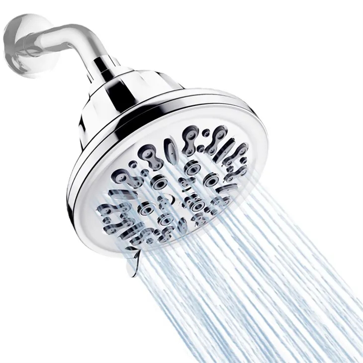 5 Inch 3-Setting shower Head with Chrome Faceplate Tekanan Tinggi Model Desain Baru