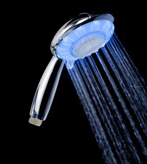 Lima Fungsi LED Handheld Shower Head