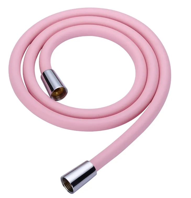 Lampiran Selang Semprotan Mandi Merah Muda Muda