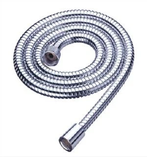 Kamar mandi Shower Stainless Steel selang ekstra panjang Sprayer selang penggantian bagian dengan Coupler kuningan, dipoles